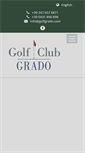 Mobile Screenshot of golfgrado.com